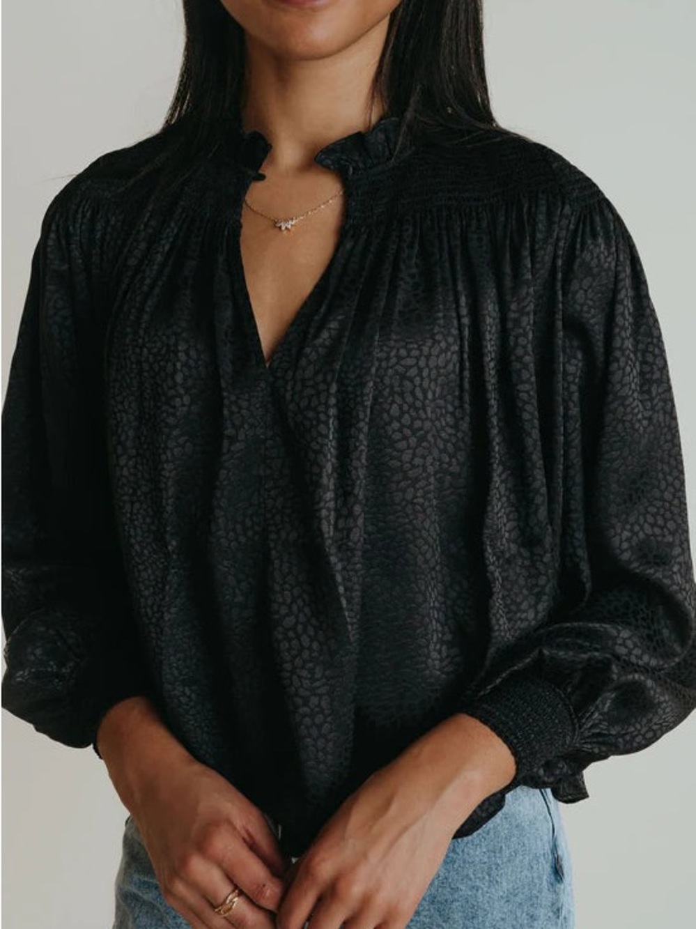La Roque Judy Top in Black